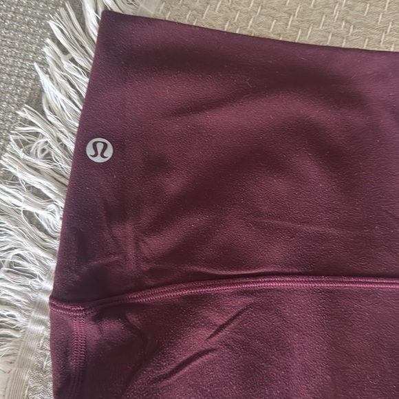 Lululemon Align 25-Burgundy - Picture 2 of 3
